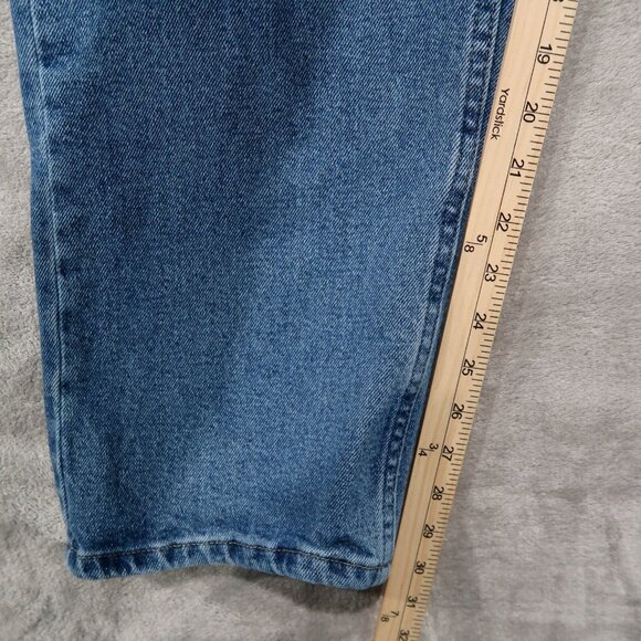 Wrangler Jeans Mens 38x30 Blue Flex Fit Straight Cowboy Western Rancher Rodeo - Picture 10 of 12